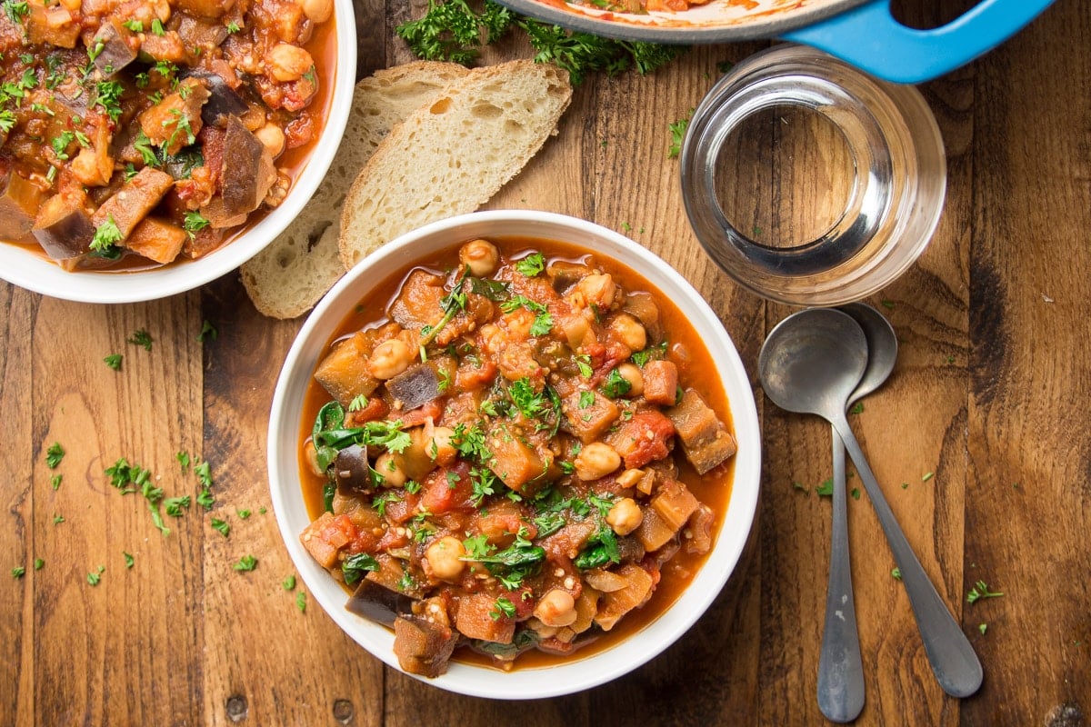 Cozy Vegan Eggplant Stew: Your Perfect Late Summer to Fall Meal